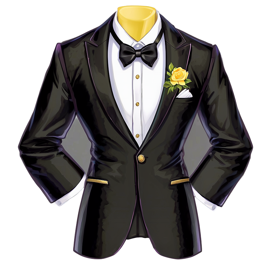 Dapper Tuxedo For Gents Png Xcc PNG Image