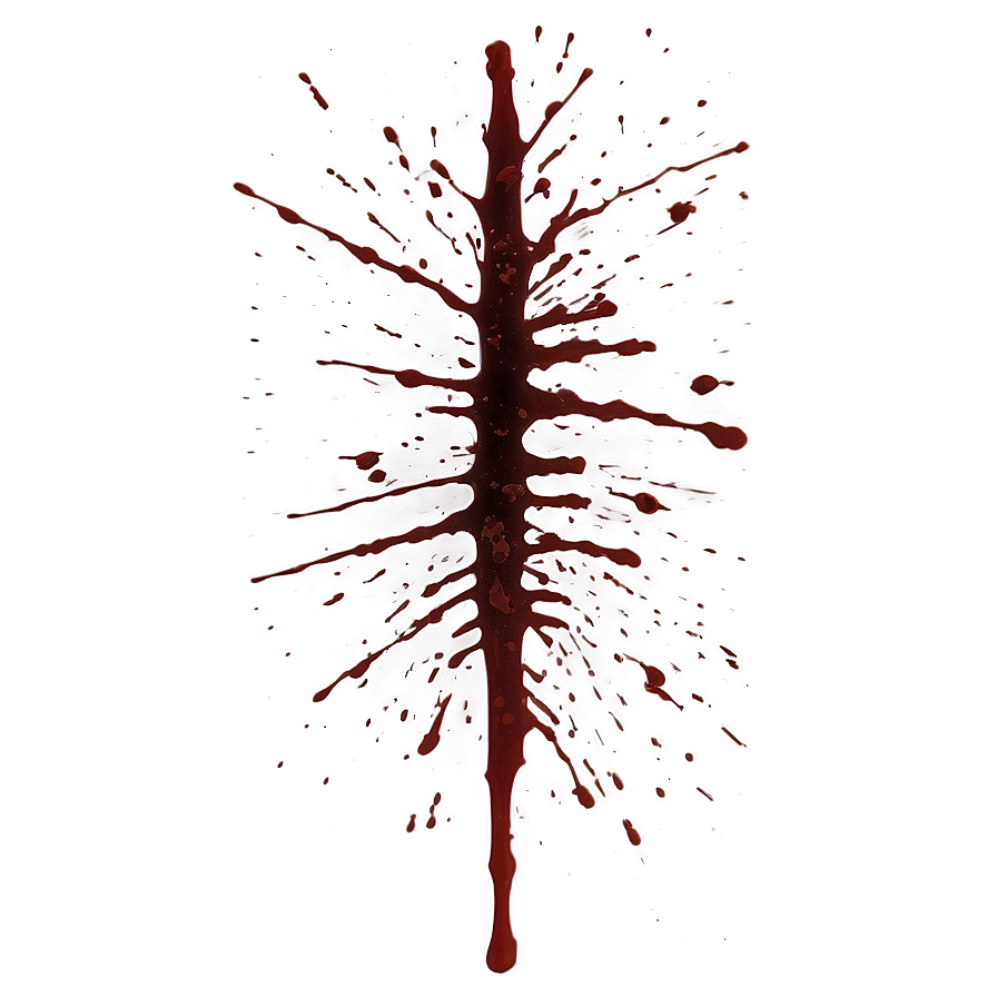 Dark Blood Spatter Png 13 PNG Image