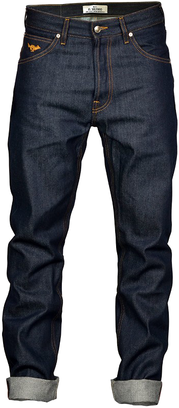 Dark Blue Denim Jeans PNG Image