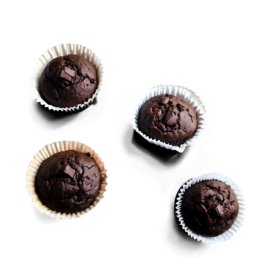 Dark Chocolate Muffin Png Reh83 PNG Image