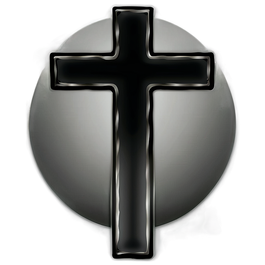 Dark Cross Icon Png Lqy22 PNG Image