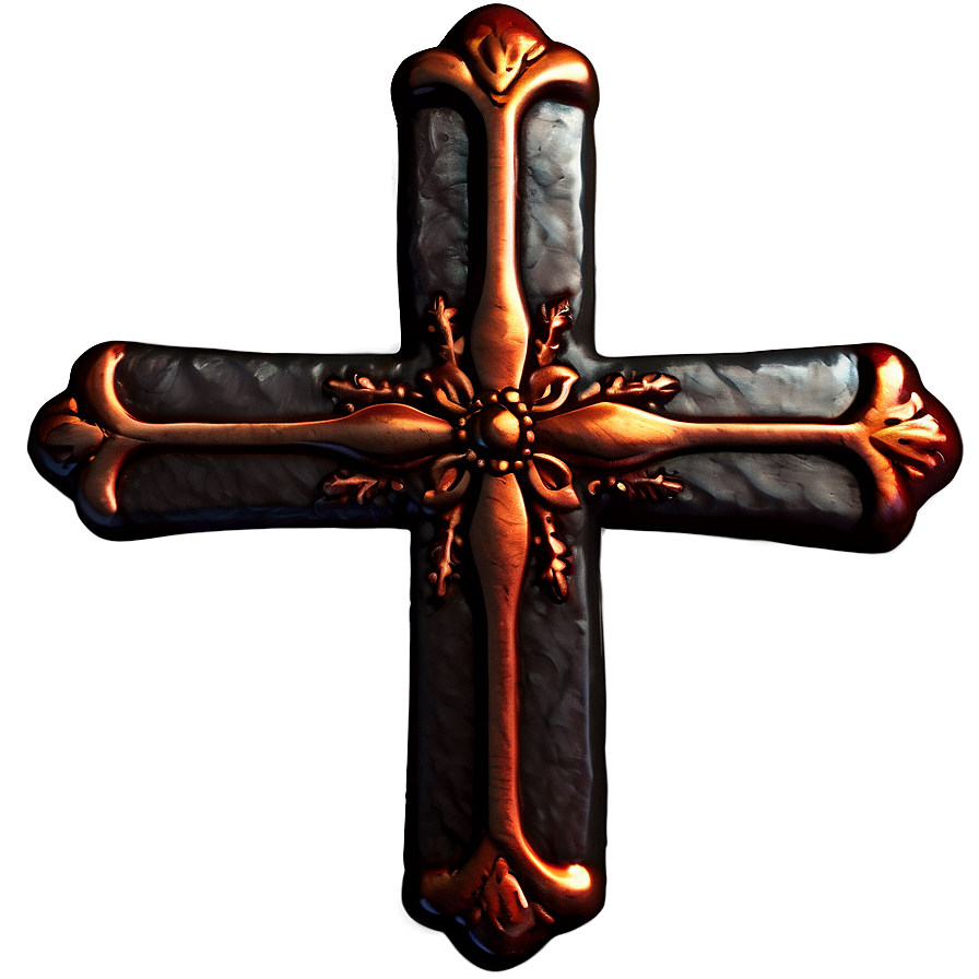 Dark Cross Icon Png Tjd PNG Image