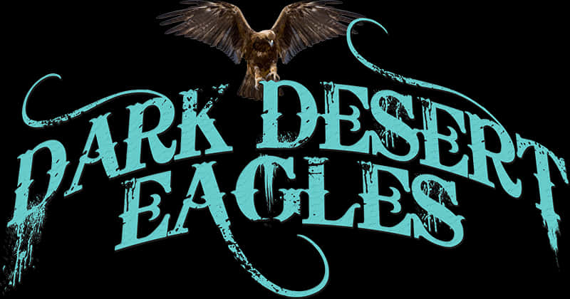 Dark Desert Eagles Logo PNG Image