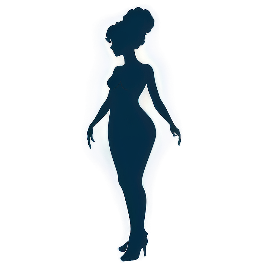 Dark Goddess Silhouette Png Hcr67 PNG Image