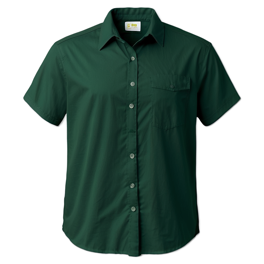 Dark Green Blank Shirt Png Ovo10 PNG Image