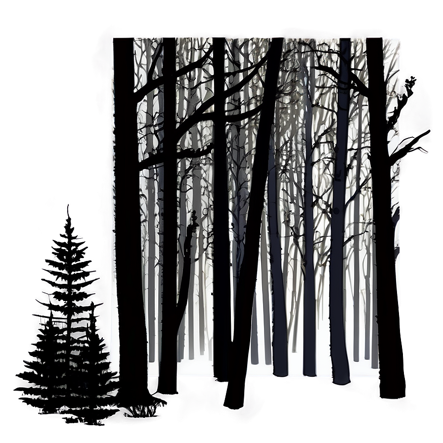 Dark Horror Forest Png 05062024 PNG Image