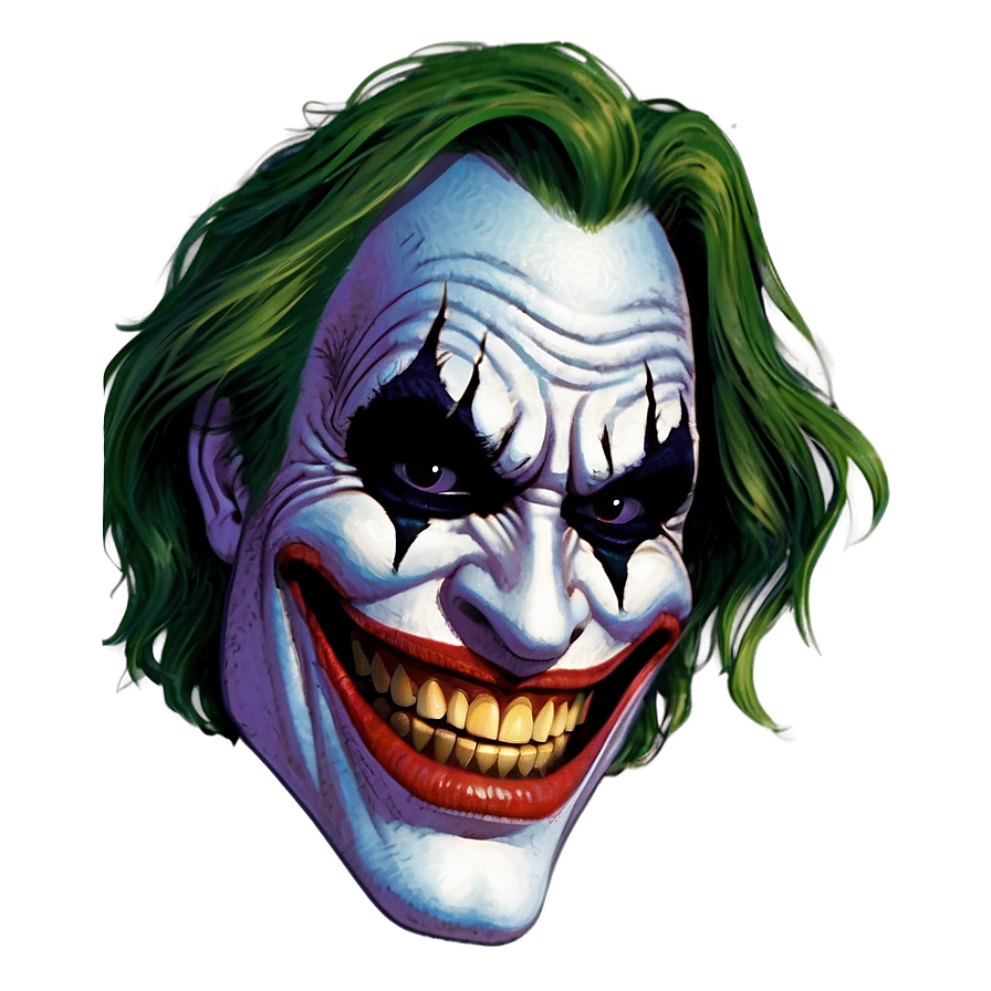 Dark Joker Grin Png Cai43 PNG Image