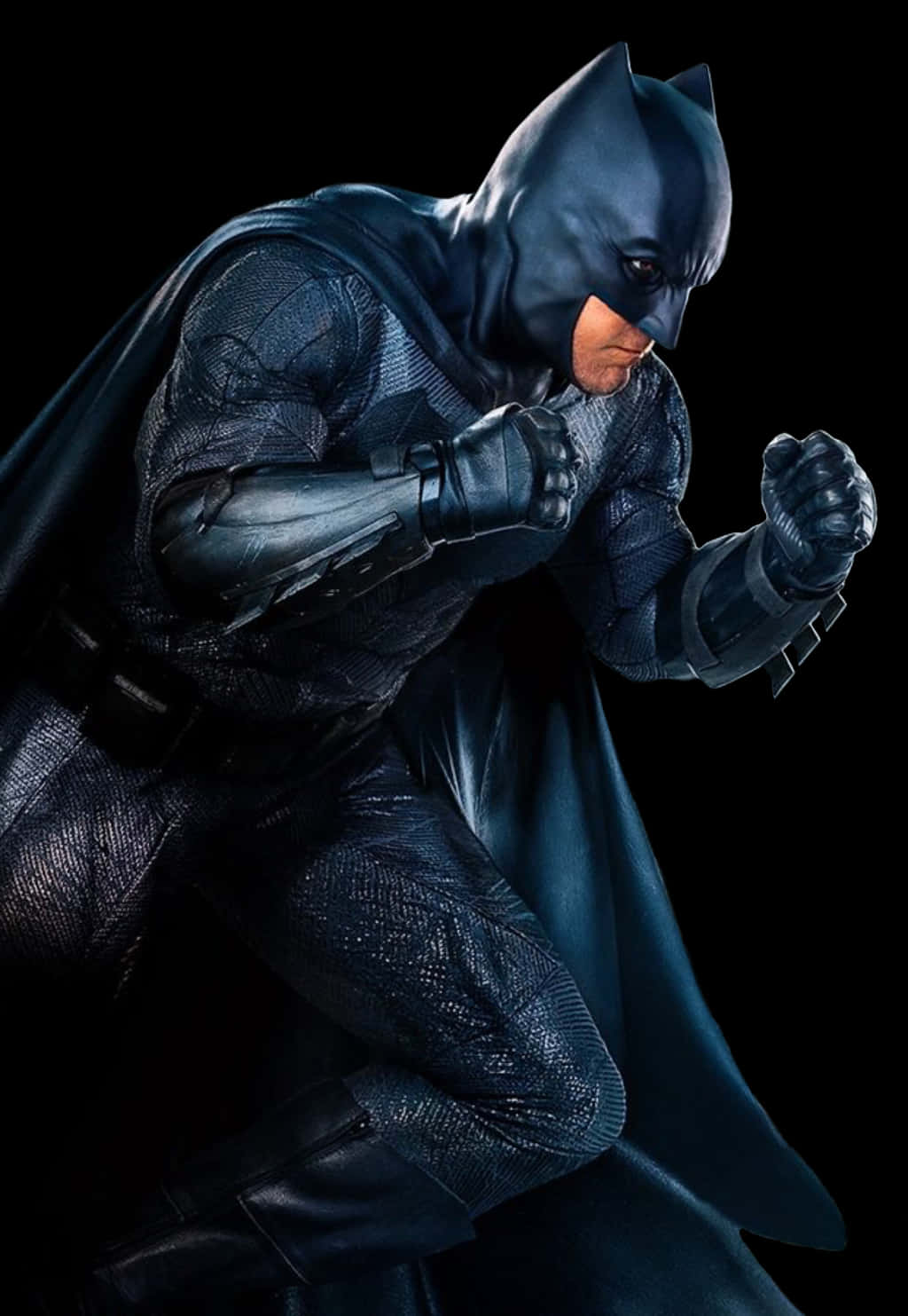 Dark Knight Action Pose PNG Image