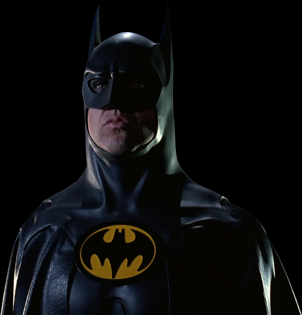 Dark Knight Portrait PNG Image