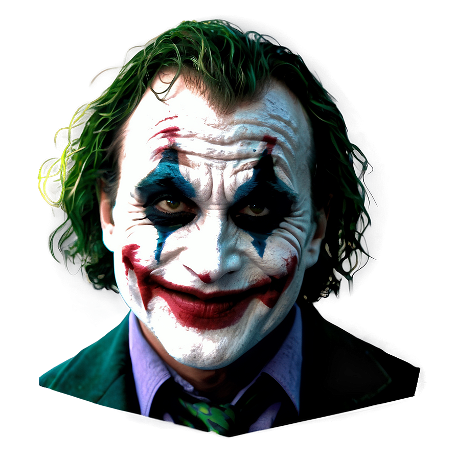 Dark Knight's Joker Smile Png 10 PNG Image