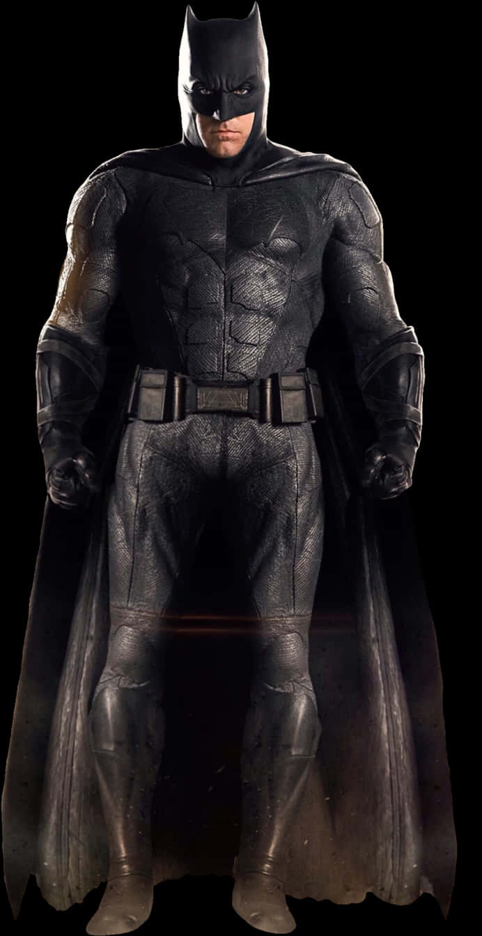 Dark Knight Standing Pose PNG Image