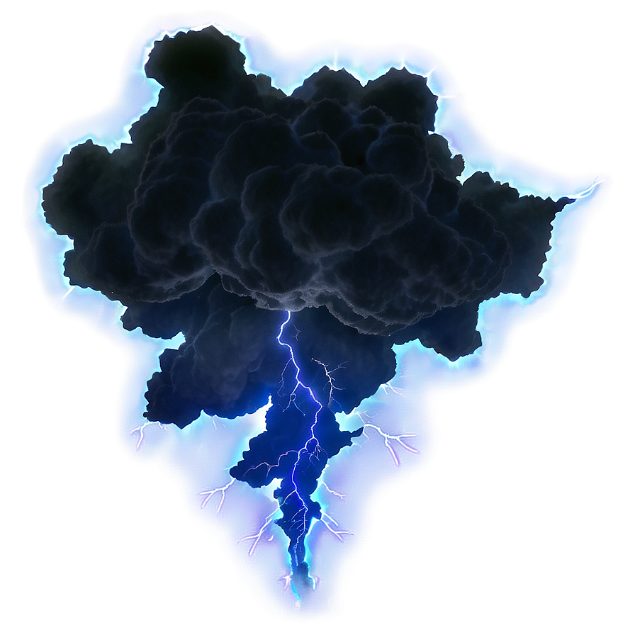 Dark Lightning Blast Png Drs69 PNG Image