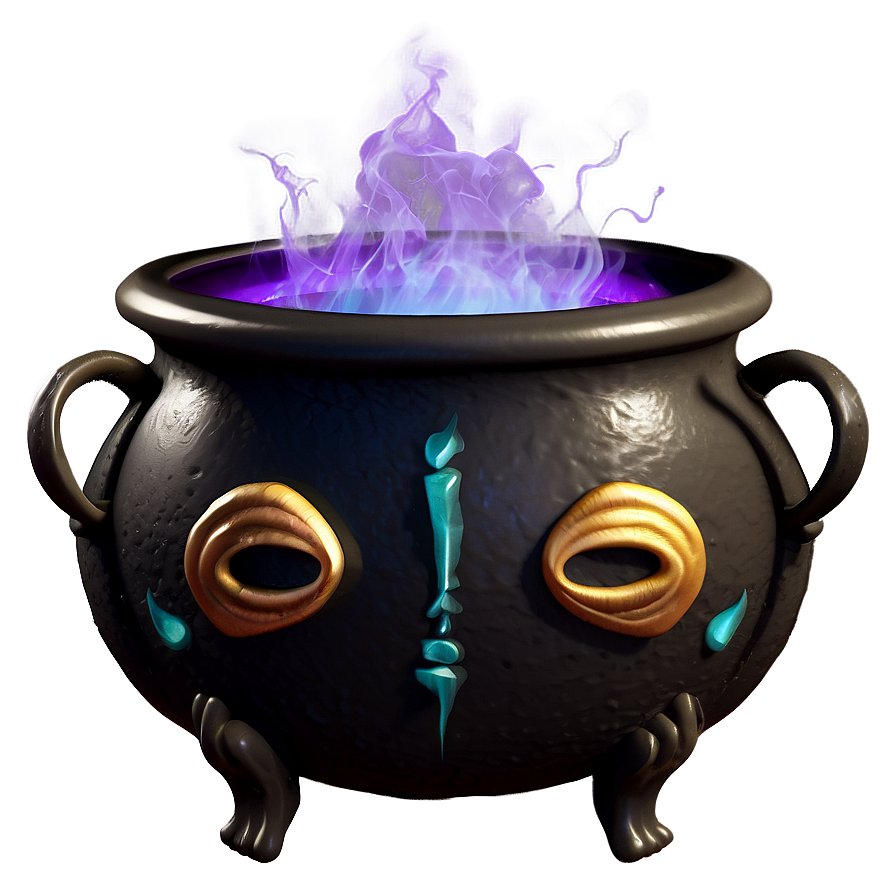 Dark Magic Cauldron Png Kcg73 PNG Image