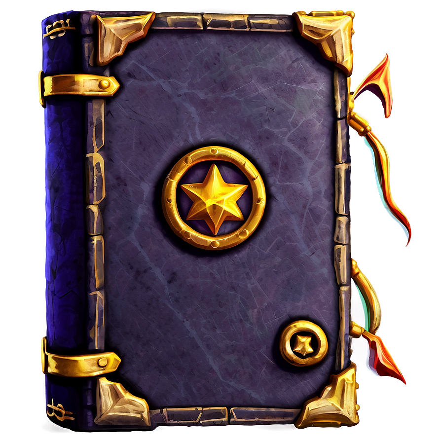 Dark Magic Spellbook Png Cga10 PNG Image