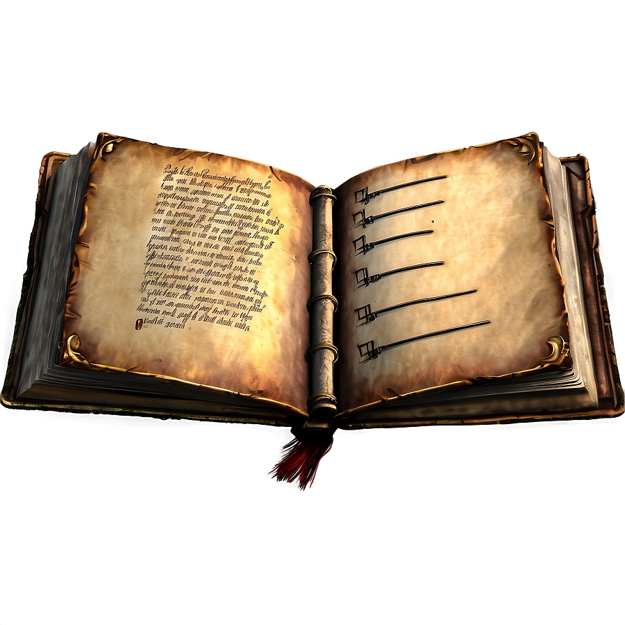 Dark Magic Spellbook Png Eeo PNG Image