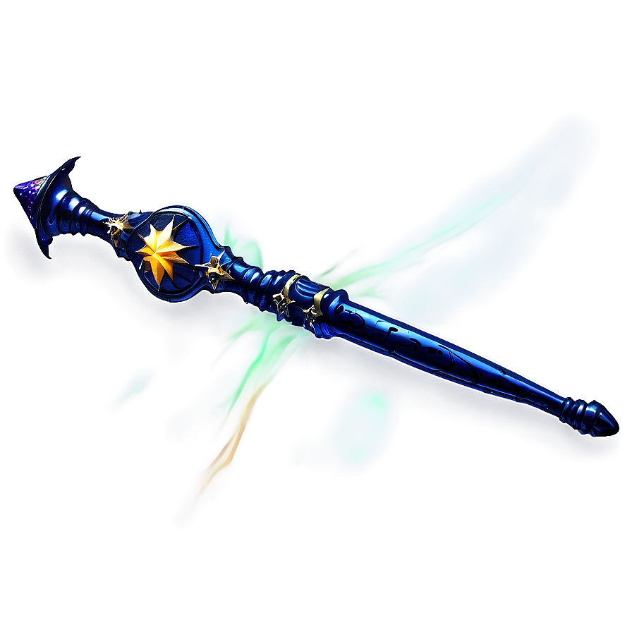 Dark Magic Wand Png Ofj31 PNG Image