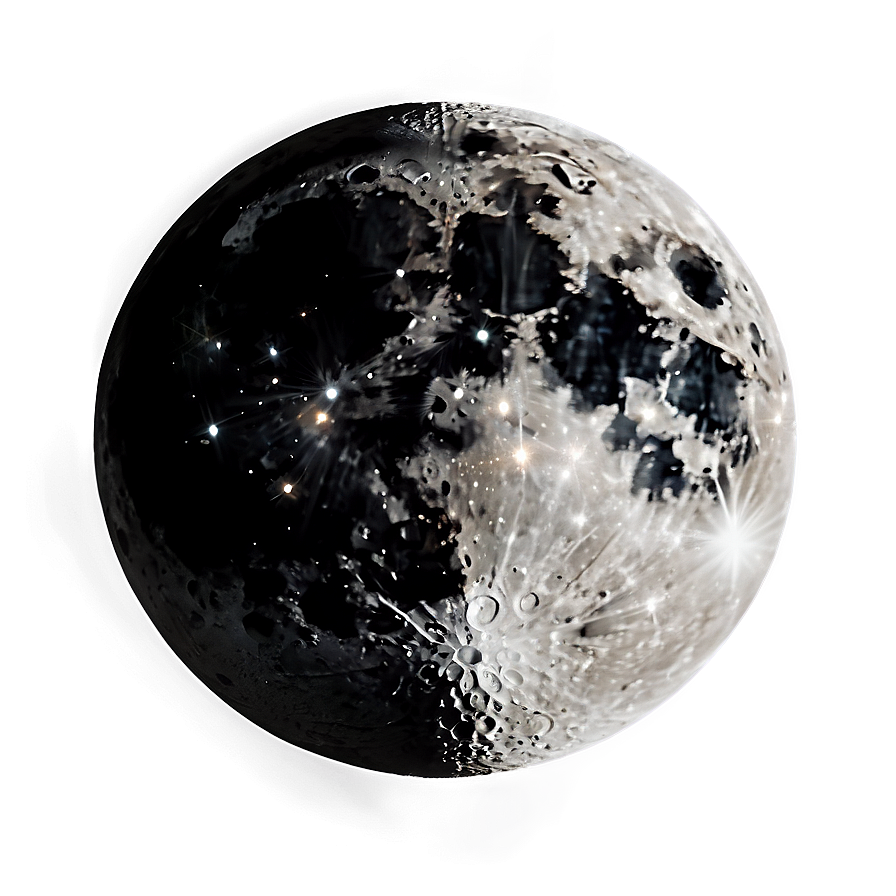 Dark Moon Landscape Png Cmv15 PNG Image