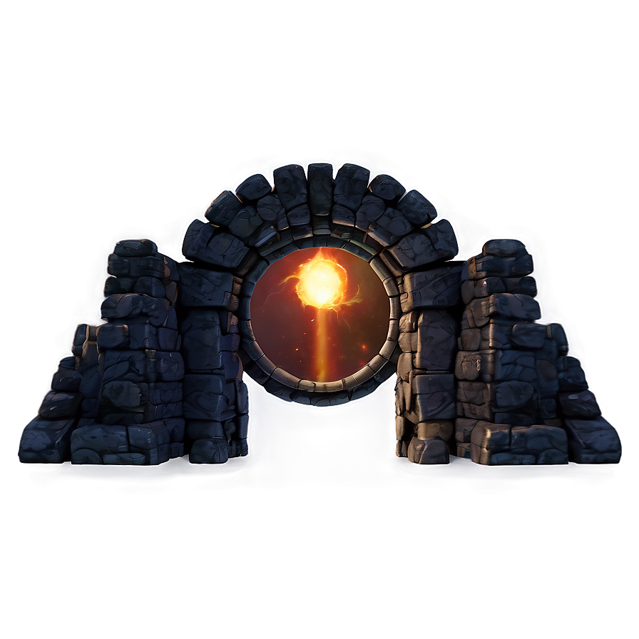 Dark Mysterious Portal Png 1 PNG Image