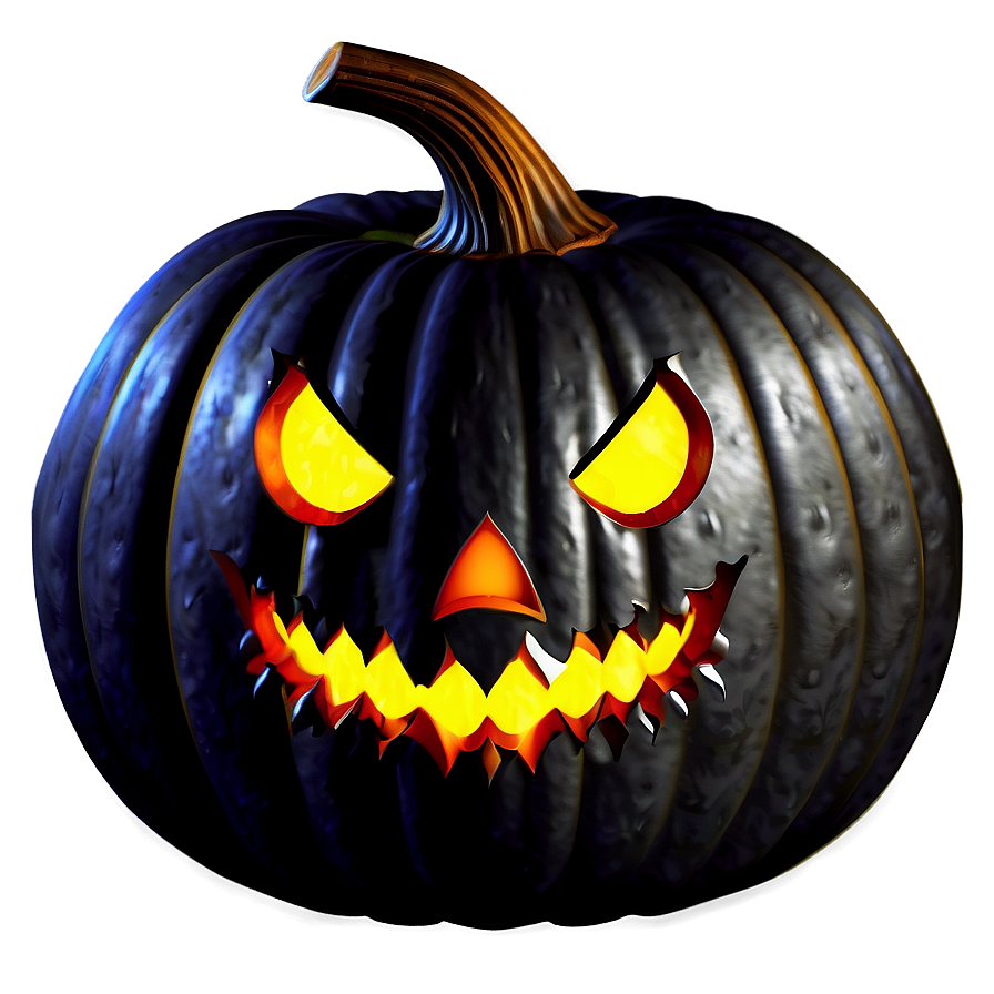 Dark Night Scary Pumpkin Png Tpt14 PNG Image