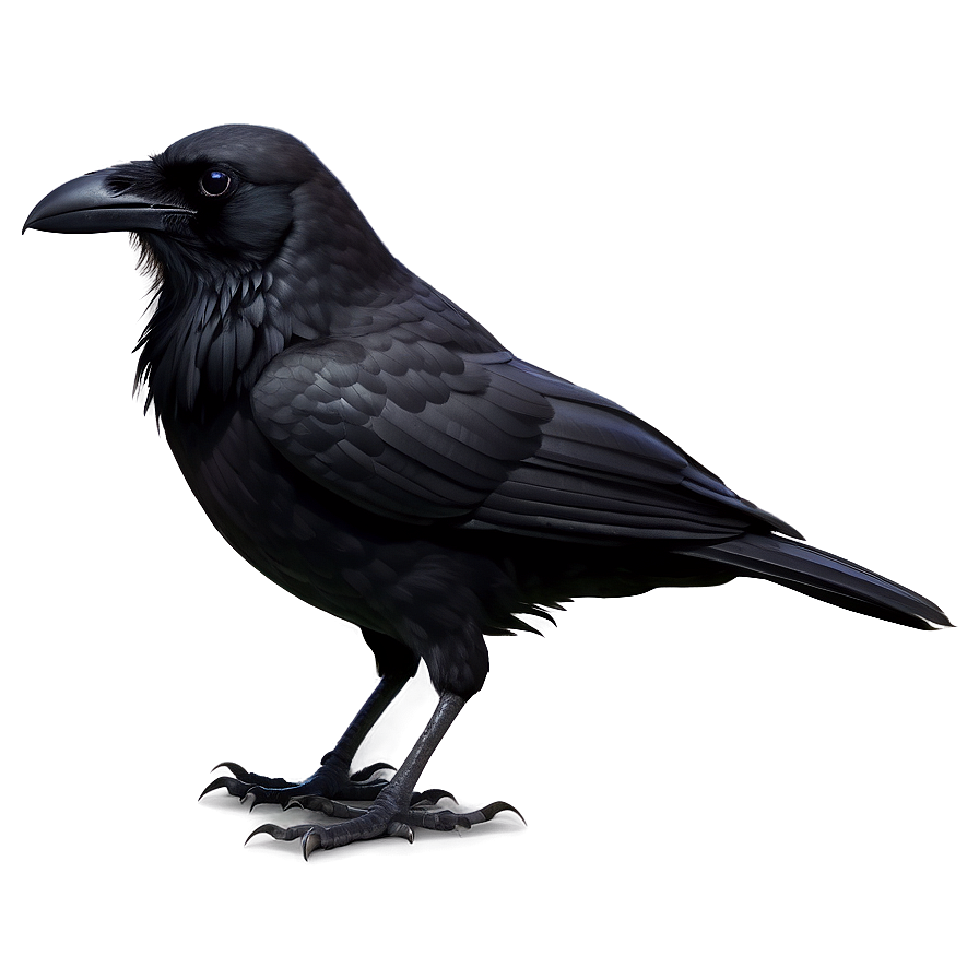 Dark Ominous Crow Png 05062024 PNG Image