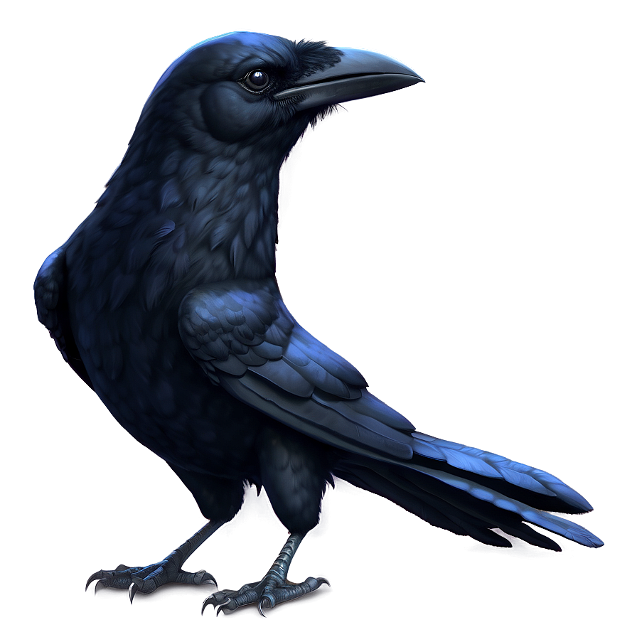 Dark Ominous Crow Png 05062024 PNG Image