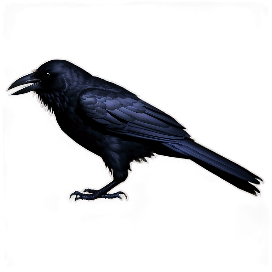 Dark Ominous Crow Png 53 PNG Image