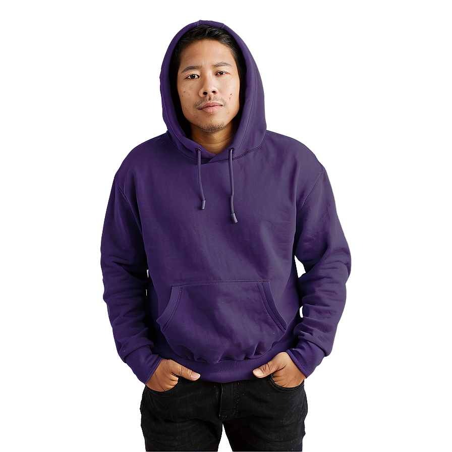 Dark Purple Hoodie Graphic Png 75 PNG Image