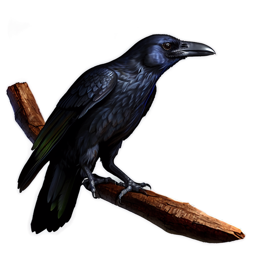 Dark Raven Png Msh PNG Image