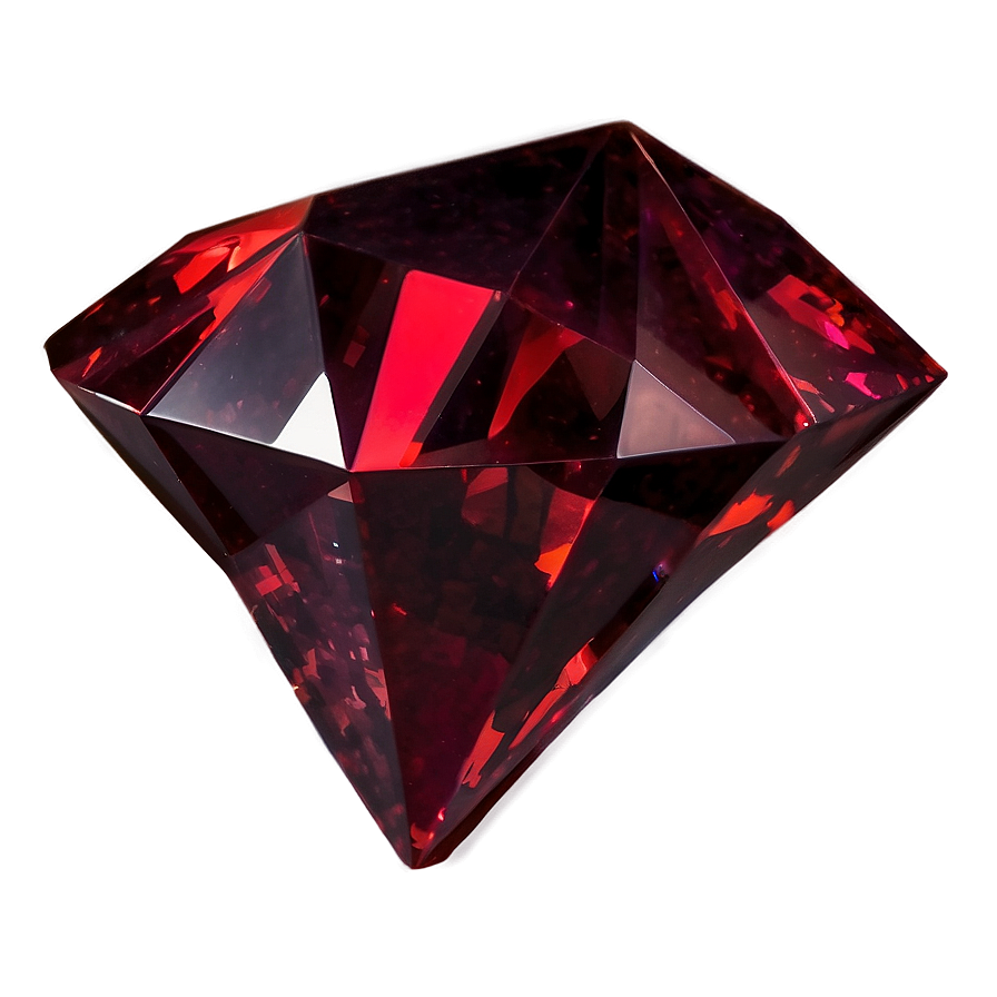 Dark Red Crystal Png 06242024 PNG Image