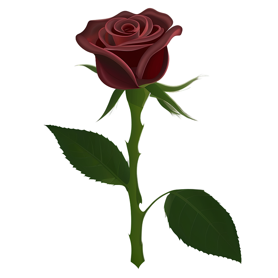 Dark Red Rose Png 85 PNG Image