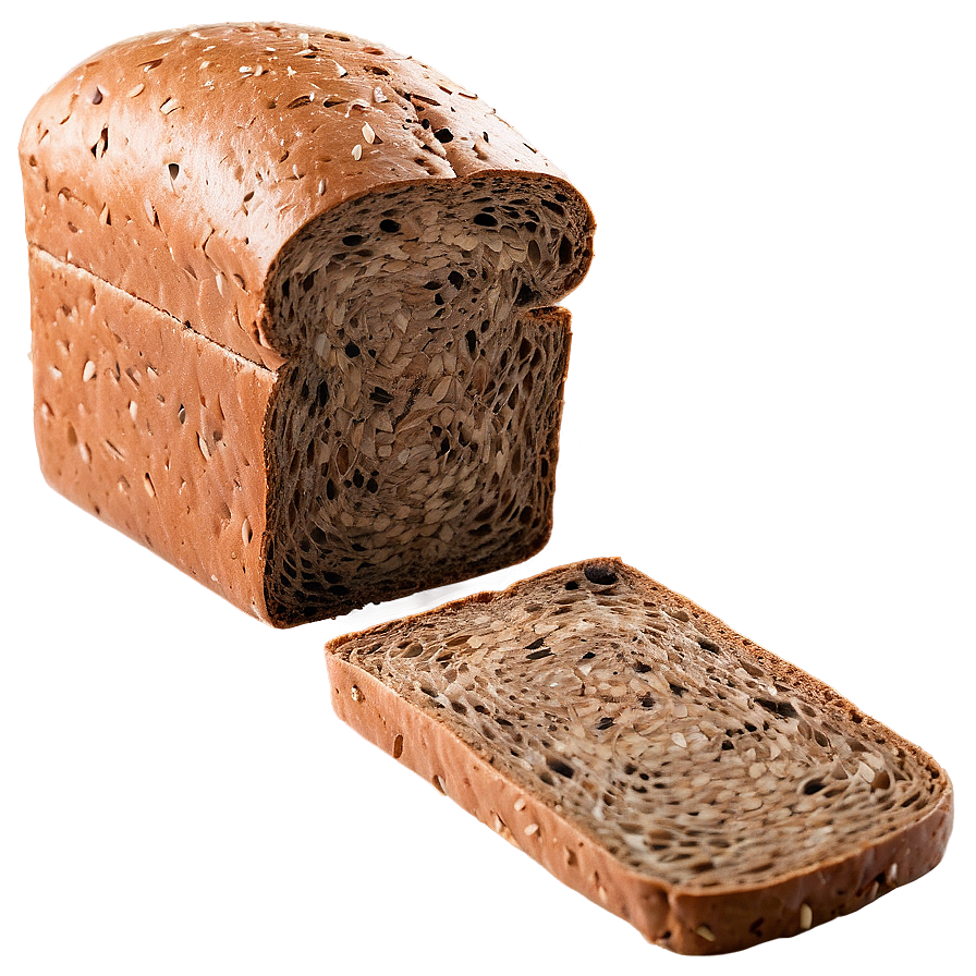 Dark Rye Bread Slice Png 61 PNG Image