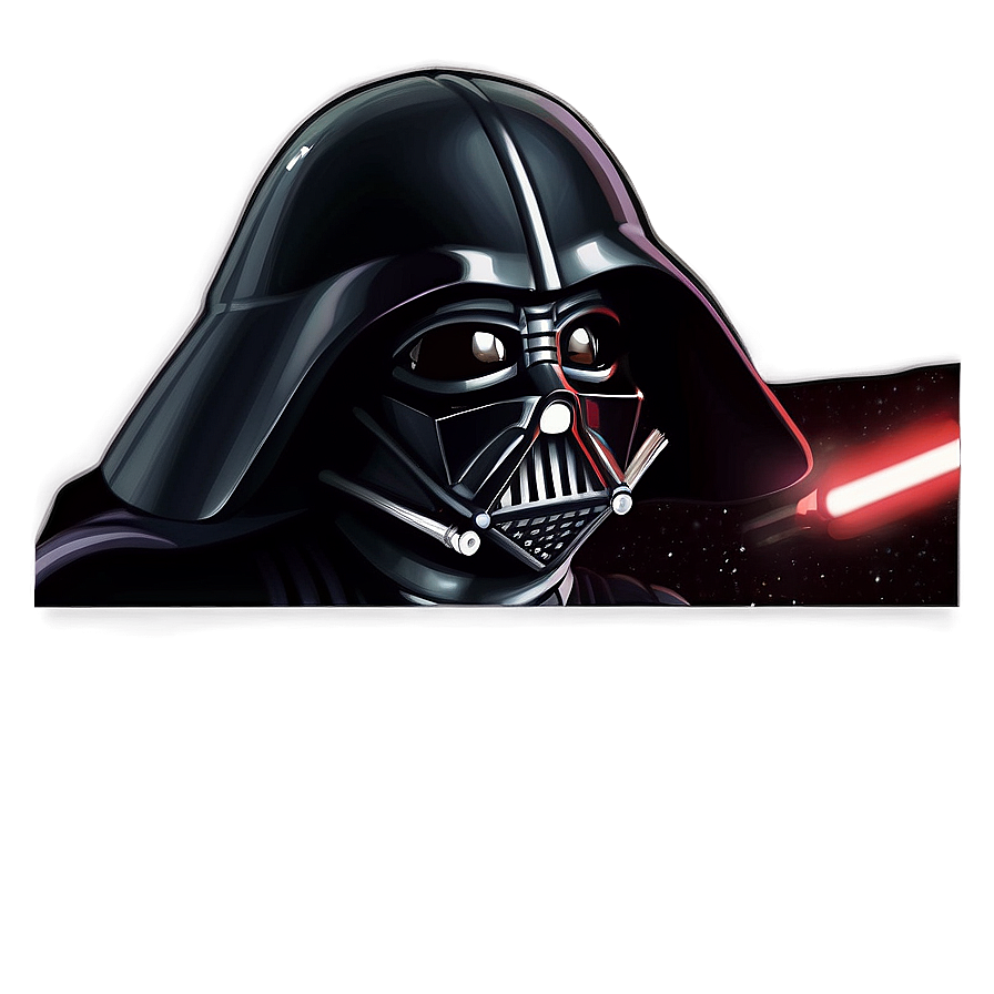 Dark Side Darth Vader Artwork Png Ilg PNG Image