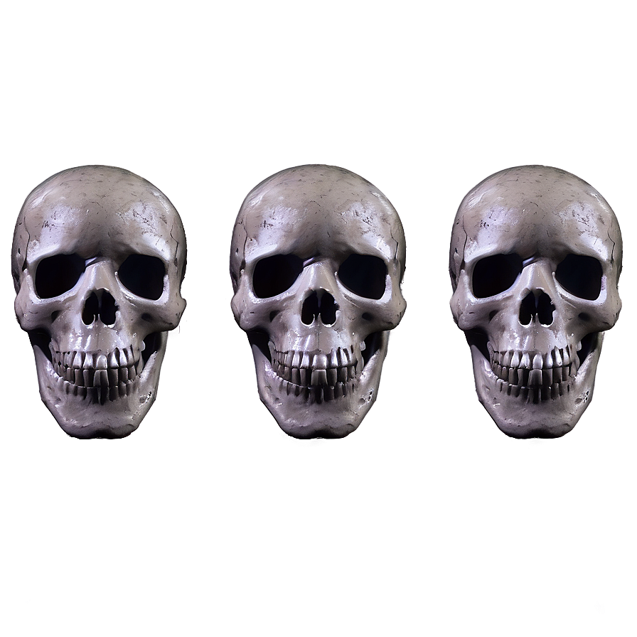 Dark Skull Face Art Png 44 PNG Image