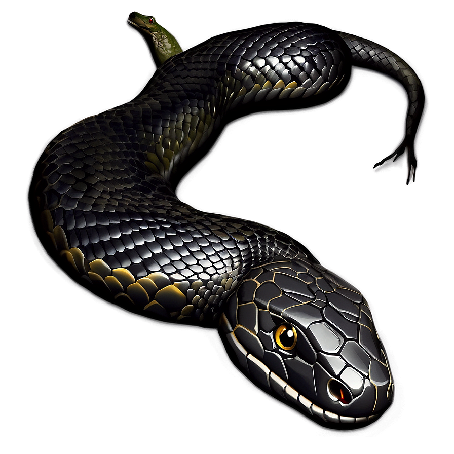 Dark Snake Tattoo Design Png Urf PNG Image