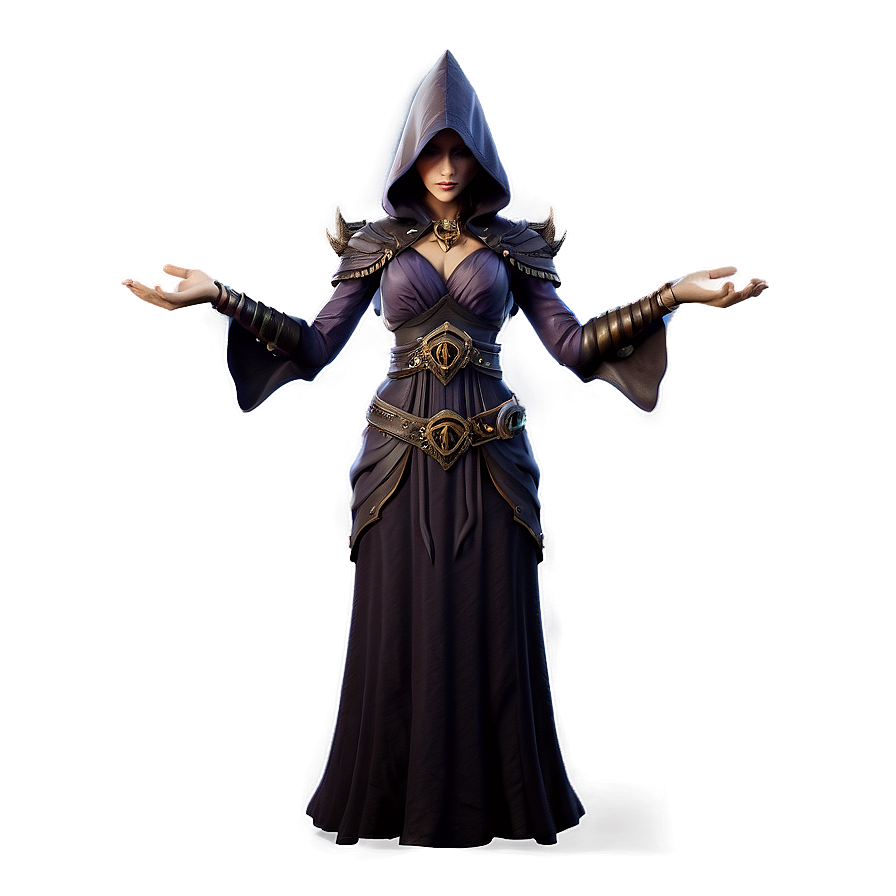 Dark Sorceress Png Xkd PNG Image