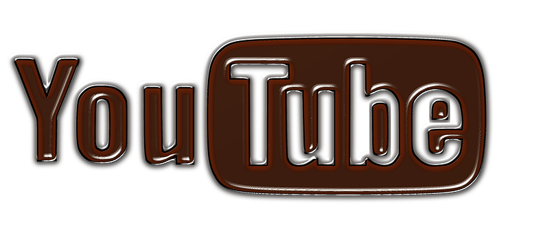 Dark Theme You Tube Logo PNG Image