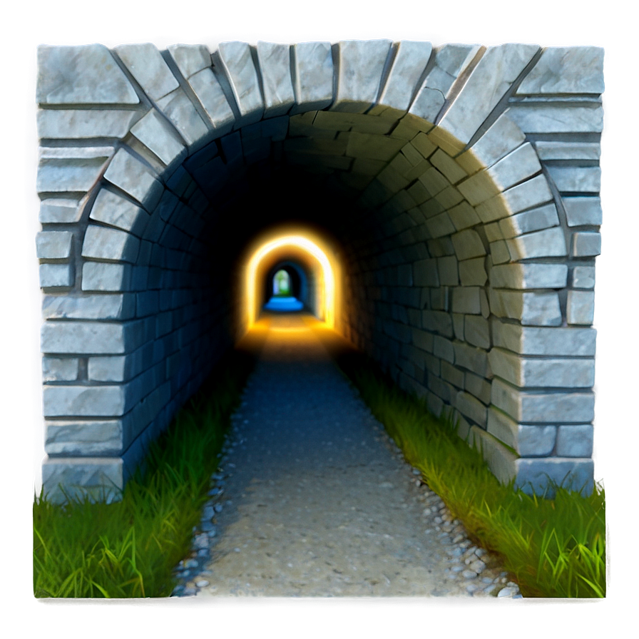 Dark Tunnel Path Png Qig13 PNG Image