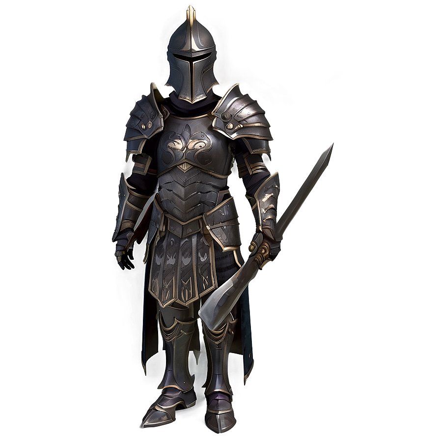 Dark Warrior Armor Png Elj PNG Image