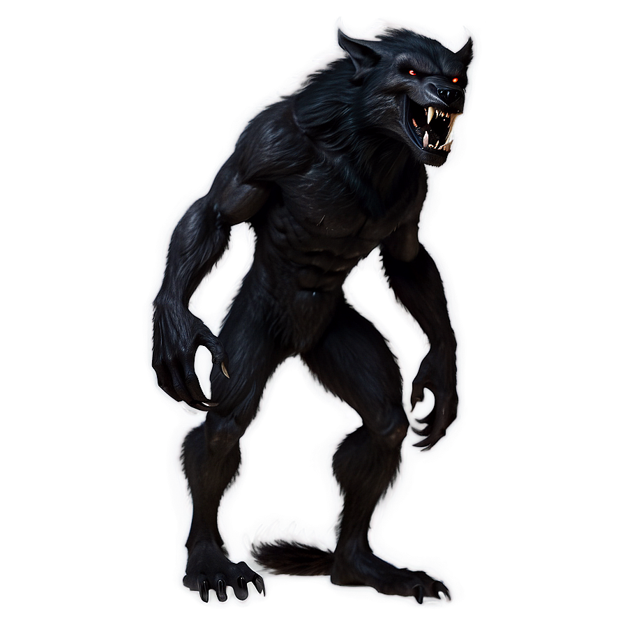 Dark Werewolf Png 06202024 PNG Image