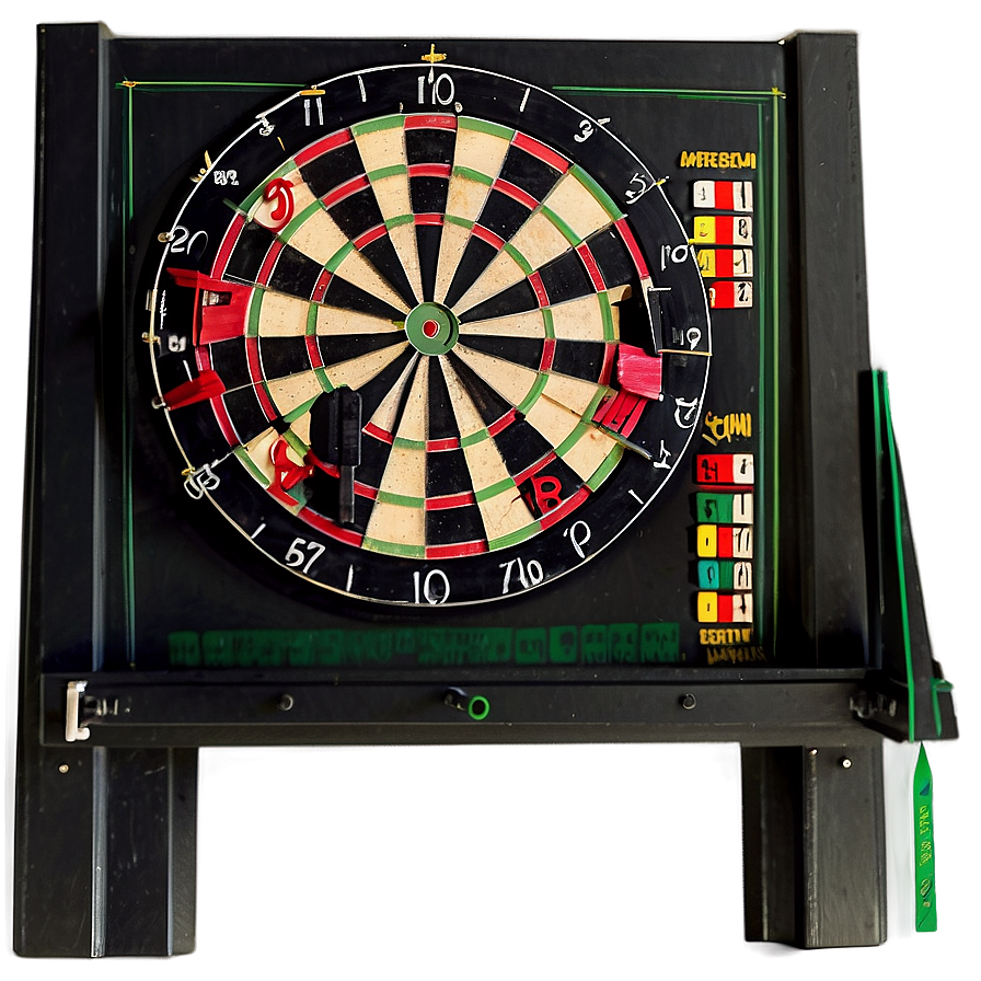 Dartboard Measurement Guide Png 06242024 PNG Image