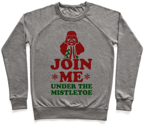 Darth Vader Mistletoe Sweatshirt PNG Image