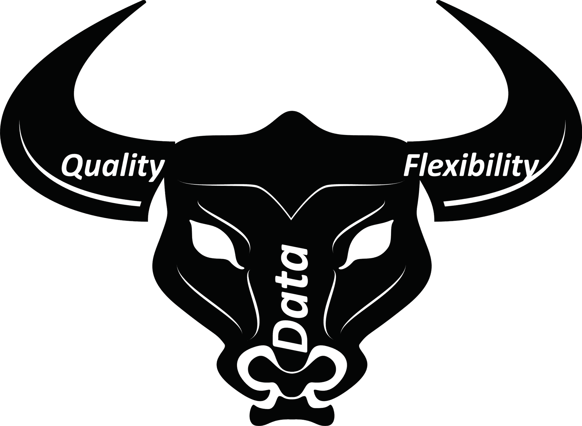 Data Goat Horns Logo PNG Image