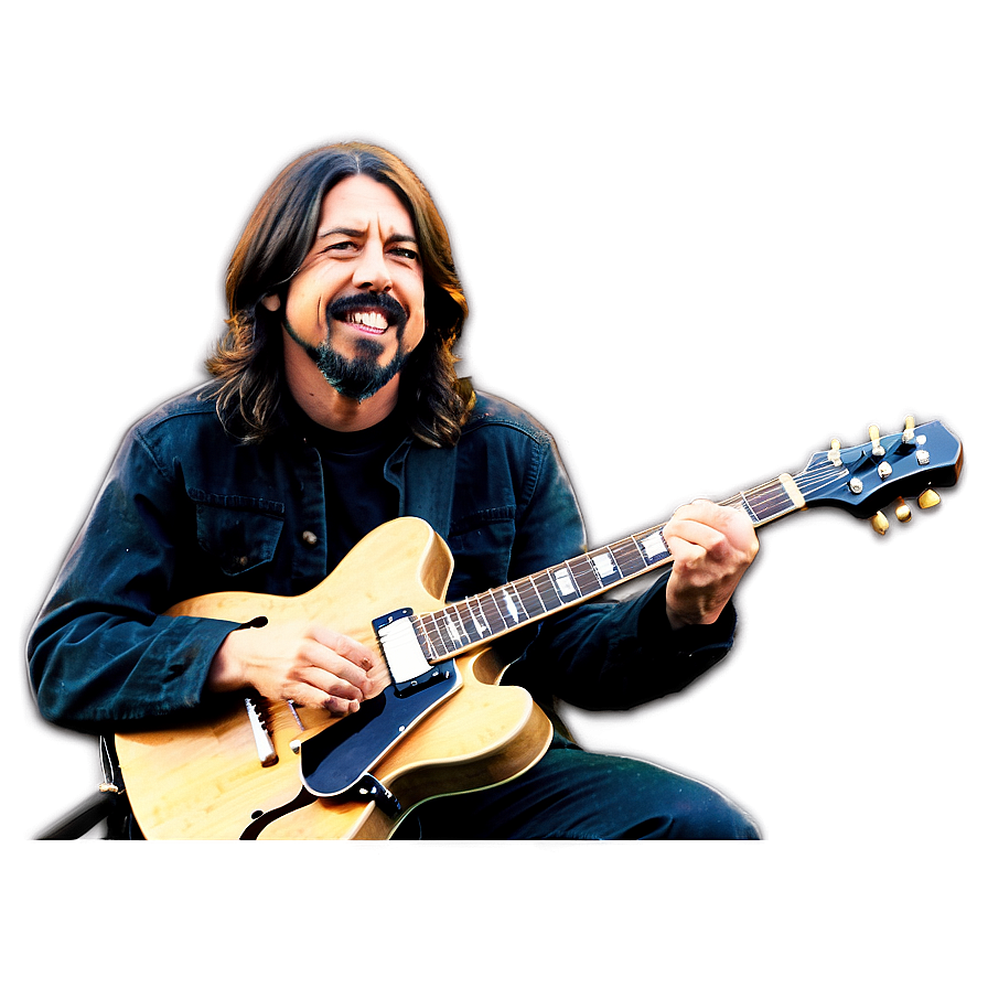 Dave Grohl Foo Fighters Png Dgd PNG Image