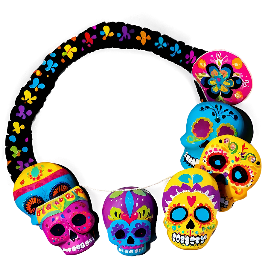 Day Of The Dead Diy Decorations Png 06112024 PNG Image