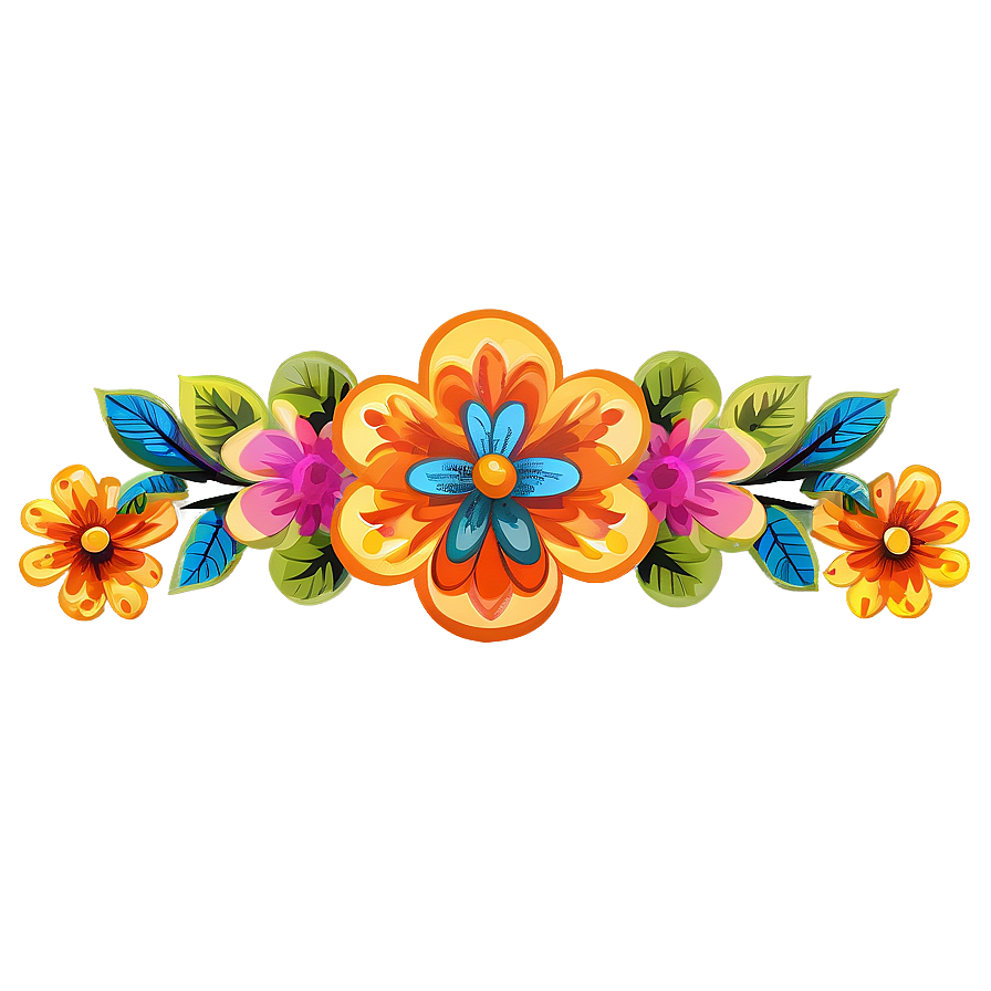 Day Of The Dead Flowers Png 06112024 PNG Image