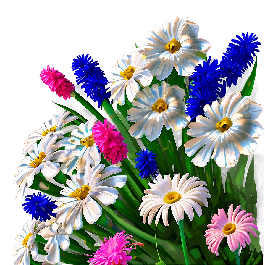 Day Of The Dead Flowers Png Vlg42 PNG Image