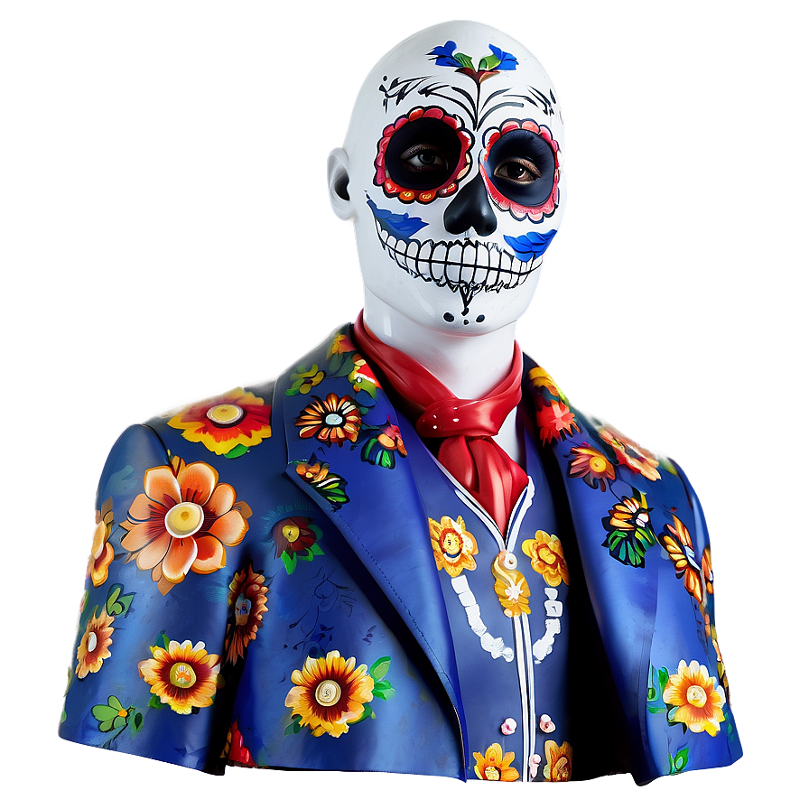 Day Of The Dead Symbolism Png Qke87 PNG Image