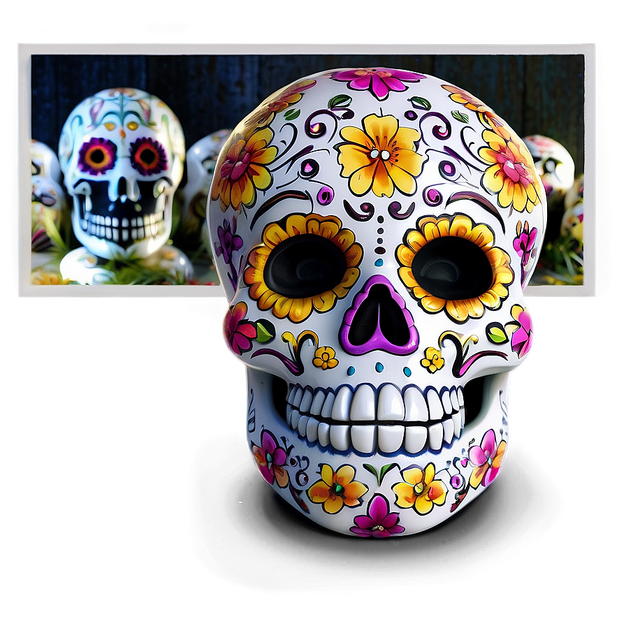 Day Of The Dead Themed Party Png 06112024 PNG Image