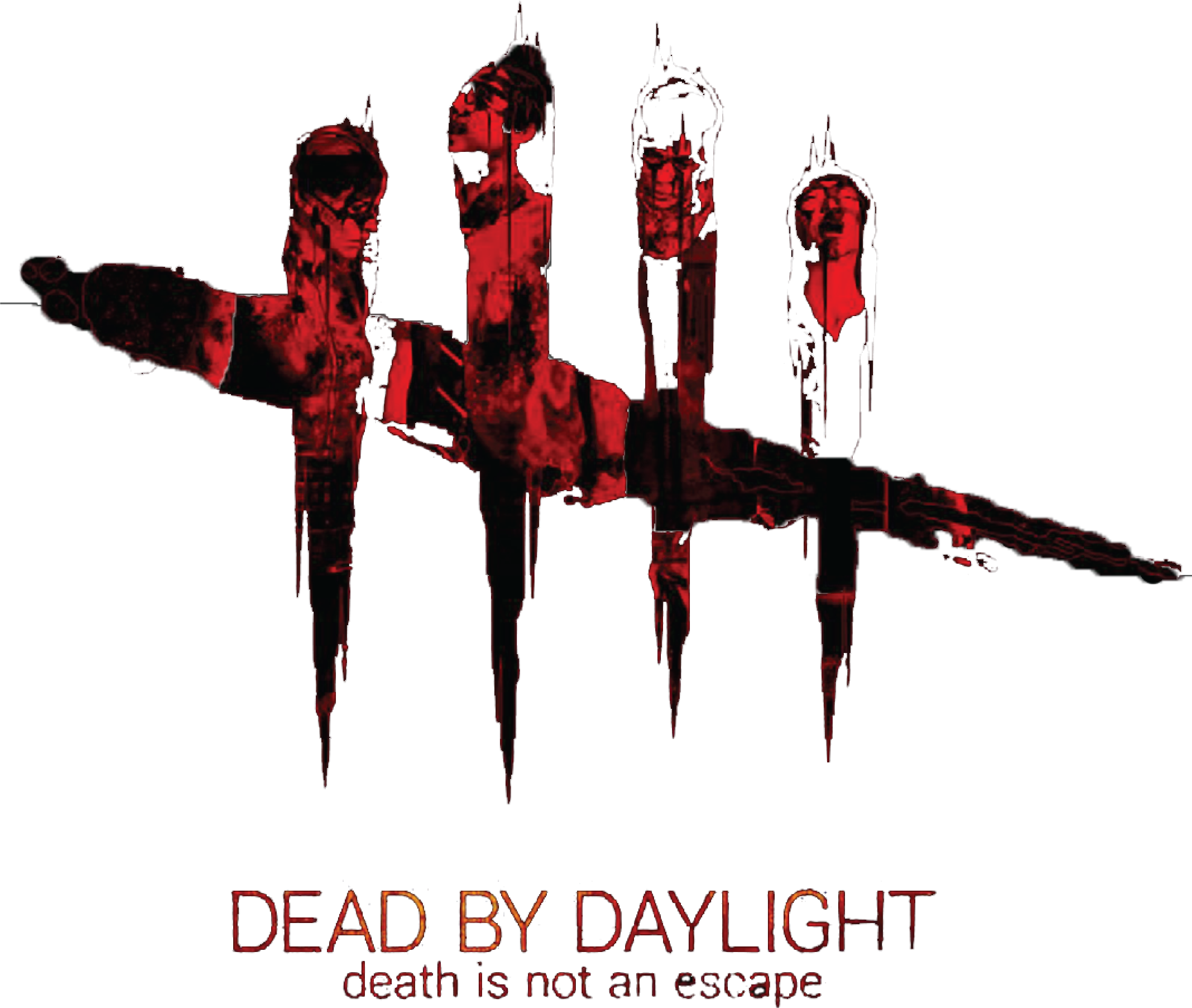 Dead By Daylight Logo Bloody PNG Image