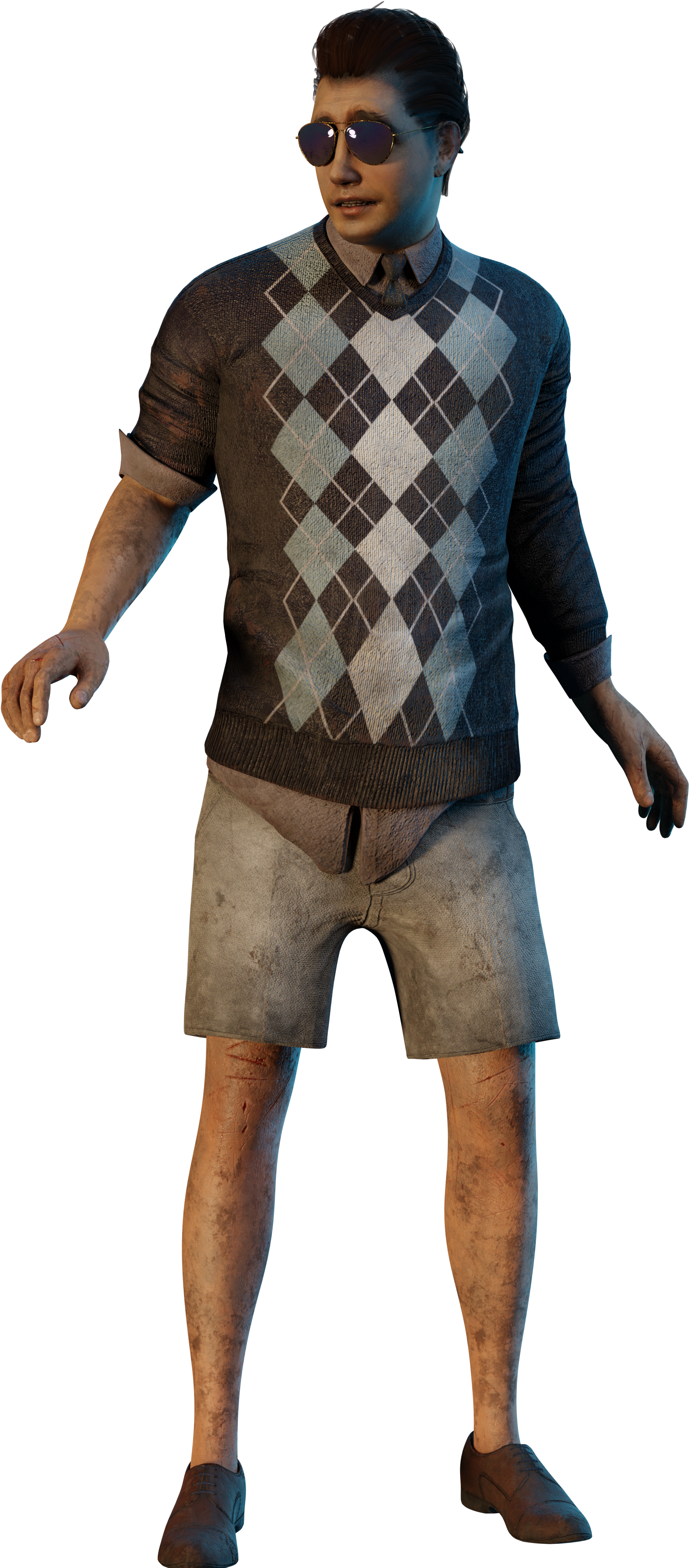 Dead By Daylight Stylish Survivor Character PNG Image